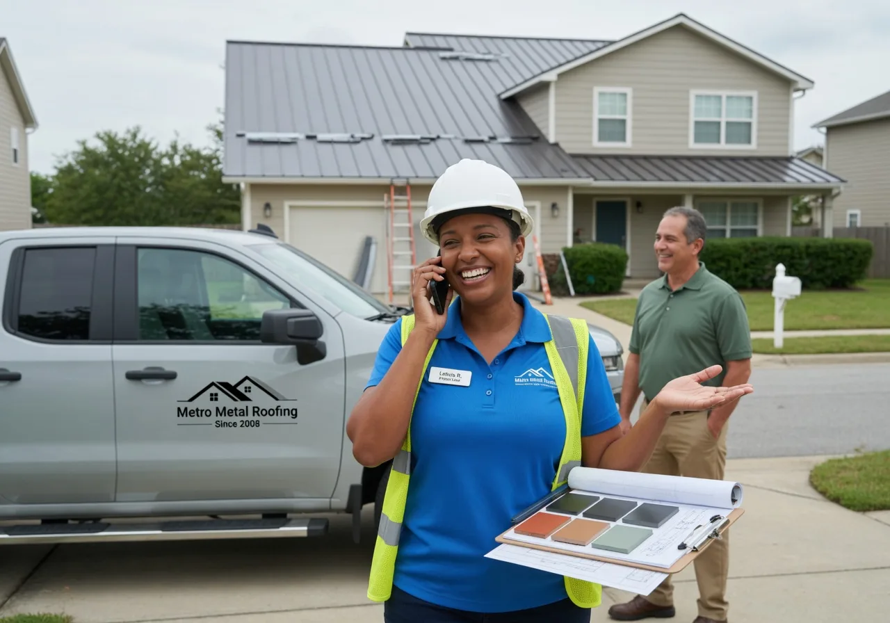 Metal Roof Repair in Le Grand, IA